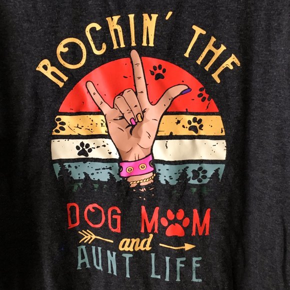*Buy One Get One Free* Dog Mom and Aunt Life Tank - Picture 3 of 4